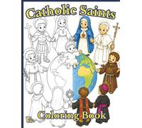 Catholic Saints: Coloring Book