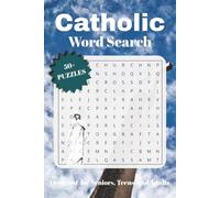 Catholic Word Search Book: 50+ Puzzles Exploring Saints, Scripture, and Catholic Traditions