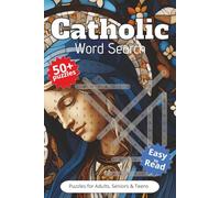 Catholic Word Search Puzzle Book: Word Searches with Easy to Read Print about Catholicism, Catholic Faith, Catholic Traditions and More | 6x9 inches, ... Gift for Vacations, Holidays and Spare Times