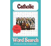 Catholic Word Search Puzzle Book: Word Searches with Easy to Read Print about Catholicism, Saints, The Bible, and More | 6x9 inches, 110 pages | 50+ ... for Vacations, Holidays, and Relaxation