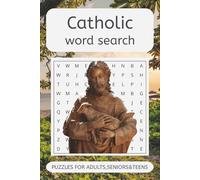 Catholic Word Search Puzzle Books: Word Finds in Easy-to-Read Print about Catholics, Catholic Church, Priests and More | 50+ Games | Perfect for Holidays and Downtime