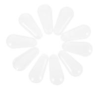 CATIEBYE 10pares Almohadillas Nasales Antideslizantes de Silicona para Gafas Cómodas y Duraderas para Anteojos y Gafas de Sol Modelo Agua Gota