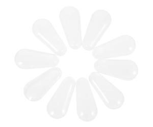 CATIEBYE 10pares Almohadillas Nasales Antideslizantes de Silicona para Gafas Cómodas y Duraderas para Anteojos y Gafas de Sol Modelo Agua Gota