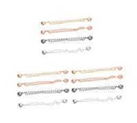 CATIEBYE 12 Pinzas Magnéticas Para Pantalones Ajustadores Seguros Sin Costuras Para Ropa Vestidos Prendas Hebillas Acortadores De Longitud Cadenas Para Camisas