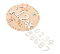 CATIEBYE 1juego Tarjetas De Para Bebés De Carteles Mensuales Para Fotografía De Recién Nacidos Propiedades De Anuncio Infantil