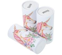 CATIEBYE 3 Pañuelos de Papel Tisú para Coche Redondos, Multifunción y Desechables, 50 Hojas, Perfectos para Portavasos y Otros Espacios del Automóvil Estilo Aleatorio