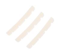 CATIEBYE 3piezas Cejuela De Cuerda De Guitarra De Hueso De Buey Repuesto Para Guitarras Eléctricas Accesorios Duraderos y Prácticos
