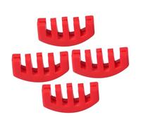 CATIEBYE 4 piezas Silenciadores de Goma para Violín Amortiguadores Flexibles para Puente Reducción de Volumen para Práctica Nocturna Accesorios Premium para Partes de Violín