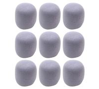 CATIEBYE 9 Piezas Funda de Micrófono Eva, Cubierta de Filtro de Voz, Protección Antirruido para Micrófonos Estándar, Adecuado para Ktv y Presentaciones