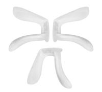 CATIEBYE Almohadillas Cómodas Nariz de Gafas de Silicona 3 Uds Soporte Antideslizante para Puente Nasal Ideales para Gafas de Sol y Uso Infantil
