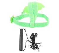 CATIEBYE Arnés y Correa para Pájaros Kit de Entrenamiento para Loros Voladores Cuerda Elástica Antideslizante, Mango No Resbaladizo y Sistema de Seguridad para Vuelo al Aire Libre