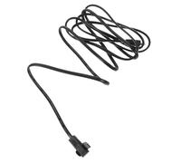 CATIEBYE Cable de Extensión Material Plástico Negro Alargadera de 2m Fácil Instalación, Reutilizable para Controlador de Sillón Reclinable Eléctrico para Oficina y Hogar