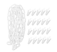 CATIEBYE Cadena Multifuncional Clip para Guardar Peluches Sombreros Calcetines Soporte De Cadena Organizador De Juguetes para Peluches Decoración Flexible y Duradera