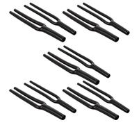 CATIEBYE Carcasa Protectora Divisora de Cable de Piezas (5 Od5Mm y 5 Od6Mm) Negro, Manguito para Derivación Bidireccional y Organización en Equipos de Sonido en Interiores