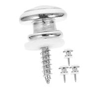 CATIEBYE Cierre De Correa De Guitarra Metalico Botón De Presión Antideslizante De Cerraduras Para Guitarra Eléctrica