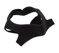 CATIEBYE Cinturón Antironquidos para Adultos de Poliéster, Banda Barbilla Flexible y Triangular Que No Se Desliza, Solución Eficaz para Eliminar los Ronquidos al Dormir