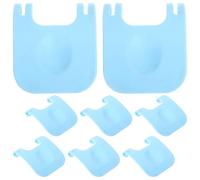 CATIEBYE Clips para Jaulas de Alambre 8 Piezas Abrazaderas Laterales Desmontables de Plástico PP para Jaulas de Conejos y Hámsteres Accesorios Seguros