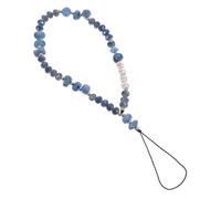 CATIEBYE Correa para Teléfono Piedra y Cristal, Cadena Anti-pérdida para Llavero, Diseño Delicado y Creativo, Accesorio Wearable para Mujer
