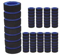 CATIEBYE Cubiertas de Esponja para Rodillos de Máquina de Gimnasio, 10 Piezas Multifuncionales para Ejercicios de Abdominales Superficie Cómoda y Acolchada