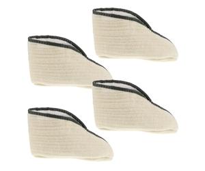 CATIEBYE Forros Térmicos para Botas de Nieve de Lana, Calcetines Interiores Aislantes para Invierno, Talla 42, 2 Pares, para Pesca, Minería y Senderismo en Frío Extremo