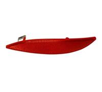 CATIEBYE Franja Reflectante Trasera Roja para Coche Modelo 3 08-13, Luz Decorativa Falsa Abs Fácil de Instalar y Visible la Oscuridad