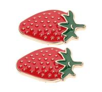 CATIEBYE Fresa de 2 Cómodo de Zinc para Mujer al Broche Aleación de Año Resistente en Desgaste, Pack Piezas y Adecuado para Bolso, Ropa y Actuaciones
