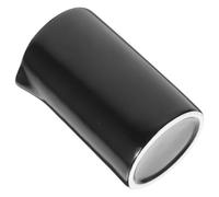 CATIEBYE Jarra de Leche Pequeña de Cerámica Mate Negra, Recipiente Multiusos para Café Leche, Jarra para Crema y Almíbar, Adecuado para Profesionales y Uso Doméstico, Fácil de Limpiar