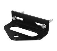 CATIEBYE Kit de Enganche de Remolque Negro para Cortacésped de Hierro Transporte Conveniente y Uso Versátil para Jardín y Exteriores