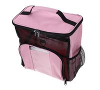 CATIEBYE Neceser Colgante De Viaje para Mujeres Organizador De Artículos De Aseo De Gran Capacidad Bolsa De Baño Portátil con Asas para Camping y Uso Diario