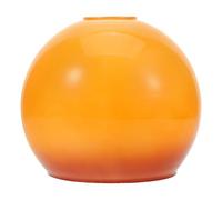 CATIEBYE Pantalla de Lámpara Redonda de Vidrio Degradado Doble Orificio para Lámpara de Comedor, Difusión de Luz y Diseño Seguro para Fiestas y Escritorio