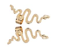 CATIEBYE Pendientes en Forma de Serpiente para Mujer, Joyas Delicadas Orejas, Estilo Chic y Trendy, Aleación Ligera, Diseño Distintivo y Llamativo, Adecuado para Fiesta, Trabajo y Compras