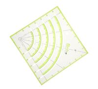 CATIEBYE Regla Acrílica para Patchwork Resistente y Duradera Herramienta Multifuncional para Coser Cortar Telas y Proyectos de Acolchado para Costura y Manualidades DIY