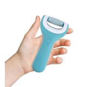 CATIEBYE Removedor de Callos Eléctrico Recargable Inalámbrico para Pies, Rallador de Pies Azul Portátil Diseño Ergonómico para Pedicura Profesional y Exfoliante de Piel Muerta