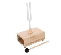 CATIEBYE Set De Diapasones Para Sanación 528 Hz De Aleación De Aluminio Con Resonador De Madera y Incluido Para Yoga, Meditación y Técnicas De Relajación