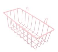 CATIEBYE Soporte Colgante Fácil de Almacenar para Comedero de Heno de Hierro Rosa y Resistente a Deformaciones para Conejos Adecuado para Jaulas de Conejos
