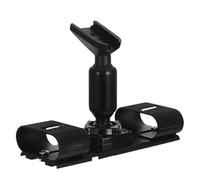 CATIEBYE Soporte de de Aleación Moderno Abs Resistente y Diseño de Zinc para Cámara Respaldo con Placa Trasera Negro para Espejo Retrovisor Interior de Coche