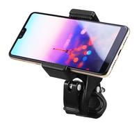 CATIEBYE Soporte de Micrófono Ajustable Clip Giratorio para Teléfono y Tableta, Abrazadera Segura Compatible Varios Modelos, Adecuado para Grabación y Escenarios al Aire Libre