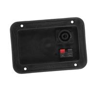 CATIEBYE Tablero De Conexión De Altavoces Multifuncional Para Eventos Escénicos Panel De Conexión De Cables De Audio Diseño Compacto y Resistente Para Conferencias y Fiestas