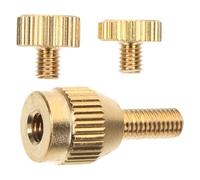 CATIEBYE Tornillos de Apriete Metálicos para Cuello Curvo de Saxofón Soprano, Alto y Tenor Tornillo de Voz Mejorado para Saxofón Piezas de Reparación Juego a B Color Dorado