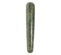CATIEBYE Varilla de Masaje de Jade Natural para Acupuntura Palitos de Puntos de Acupuntura para Masaje Corporal y Facial Portátil para Aliviar Tensión y Mejorar Circulación