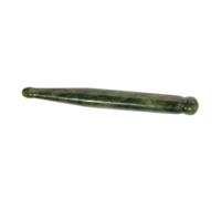 CATIEBYE Varilla de Masaje de Jade Verde para Masaje Muscular y Bordes Redondeados, Adecuado para Después Caminata Larga o Trabajo Intenso