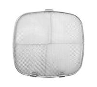 Catime Protector contra Salpicaduras de Freidora, Pantalla Antisalpicaduras de Malla Fina de Acero Inoxidable, Accesorios Reutilizables para Parrilla Interior 5 en 1, Splatter Guard para Ninja Foodi