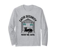 Catio Security Patio No Catio Gato Catio Mom Dad Manga Larga