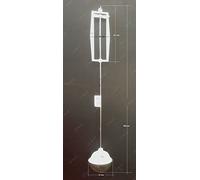 catis Kit Barra marco y válvula caja empotrar 14 Lt