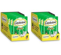 Catisfactions Premios para Gatos Sabor Hierba Gatera 6 Packs de 60g (Paquete de 2)