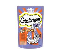 Catisfactions Premios para Gatos, Sabor Mixto de Pollo y Pato (Pack de 6 x 60g)