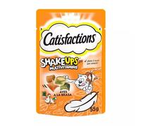 Catisfactions Shake Ups Snacks para gato - Aves a la Parrilla - Cantidad: 60 g