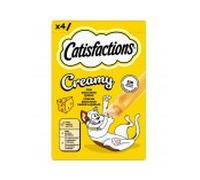 Catisfactions snack gato creamy queso 4x10 gr