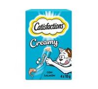 Catisfactions Creamy Salmon 4 x 10g