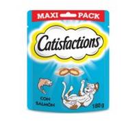 Catisfactions snack gato maxipack salmón 180 gr
